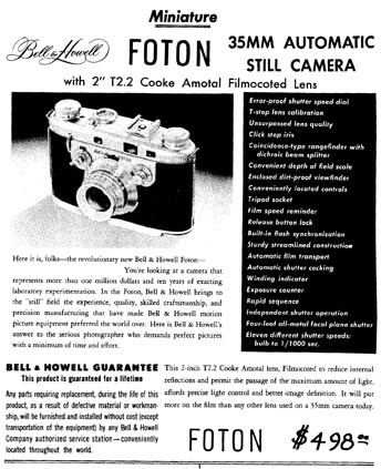 Bloom's Camera Catalogue Circa 1950