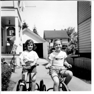 Naomi & Cousin Ronni Circa 1950